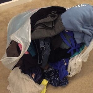 Massive Bag of Assorted Clothes! Size: S,4-8